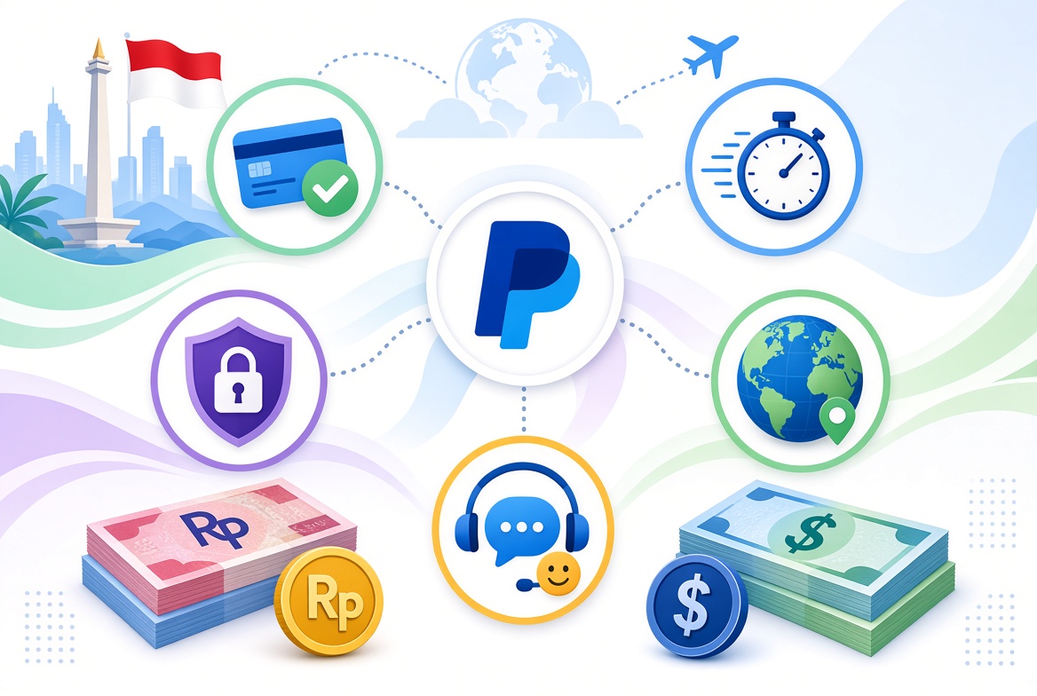 Jasa Pembayaran PayPal Terpercaya di Indonesia